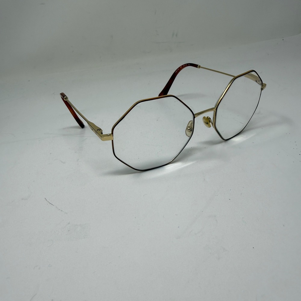 Chloe Made In Italy CE2134 Octagonal Gold Fame Magnifying Reading Glasses